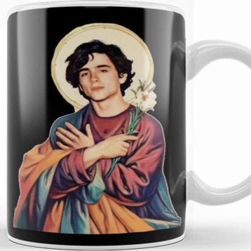 Baskı Dükkanı Timothee Chalamet Saint Timothee Chalamet Kupa