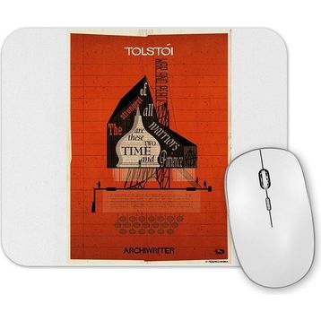 Baskı Dükkanı Tolstoi Mouse Pad