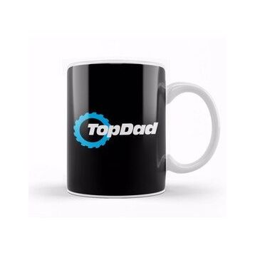 Baskı Dükkanı Top Dad Top Gear Logo Kupa
