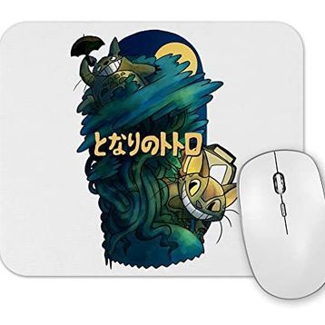 Baskı Dükkanı Totoro Anime Miyazaki Stusio Ghibli Mei Satsuki Mouse Pad