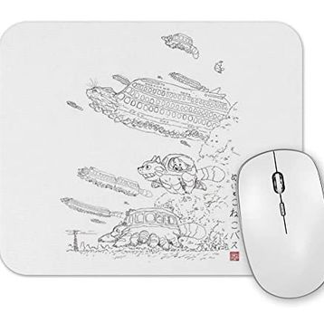 Baskı Dükkanı Totoro the Nekobus Migration Mouse Pad