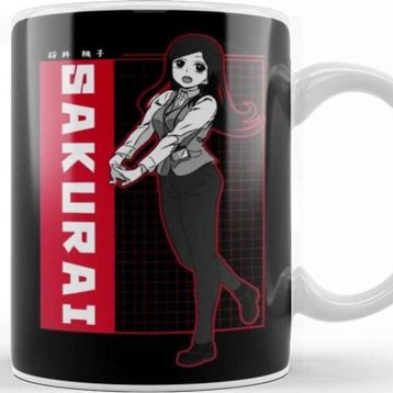 Baskı Dükkanı Touko Sakurai White Side Kupa Bardak