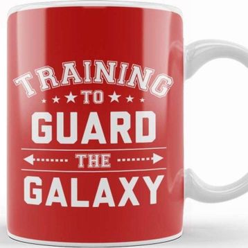 Baskı Dükkanı Training To Guard The Galaxy Kupa