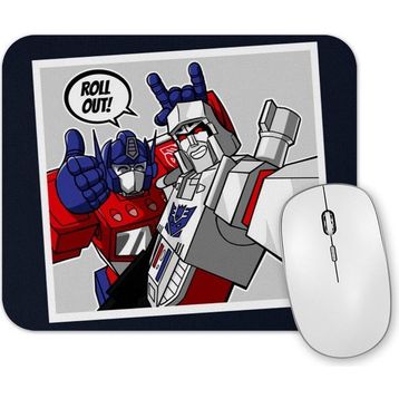 Baskı Dükkanı Transformers Roll Out Mouse Pad