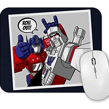 Baskı Dükkanı Transformers Roll Out Mouse Pad