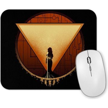 Baskı Dükkanı Transistor Red Cloudbanks Finest Mouse Pad