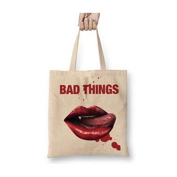 Baskı Dükkanı True Blood Bad Things Bez Çanta