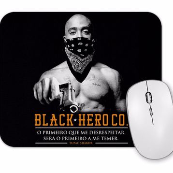 Baskı Dükkanı Tupac Pistola Mouse Pad