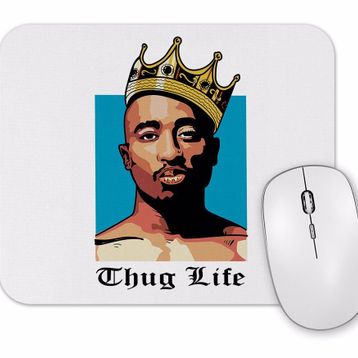 Baskı Dükkanı Tupac Thug Life Mouse Pad