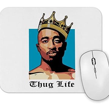 Baskı Dükkanı Tupac Thug Life Mouse Pad