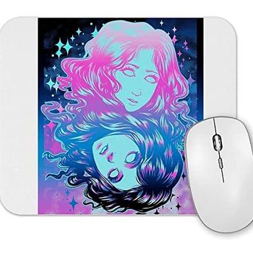 Baskı Dükkanı Two Faces Mouse Pad