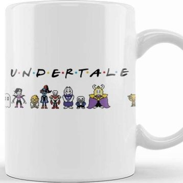 Baskı Dükkanı Undertale Friends 05 Kupa
