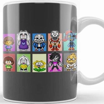 Baskı Dükkanı Undertale Friends Kupa