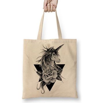 Baskı Dükkanı Unicorn Bez Çanta