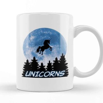 Baskı Dükkanı Unicorn Moon Sparkle Kupa
