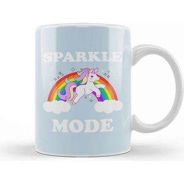 Baskı Dükkanı Unicorn Sparkle Mode Kupa