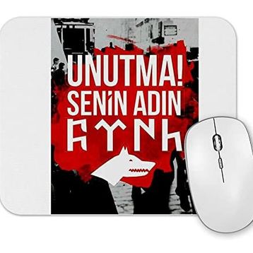 Baskı Dükkanı Unutma Senin Adın Türk Mouse Pad