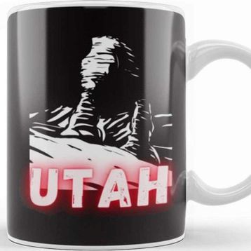 Baskı Dükkanı Utah Art Kupa