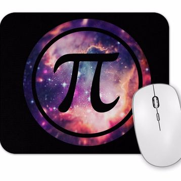 Baskı Dükkanı Uzay Pi Sayısı Mouse Pad