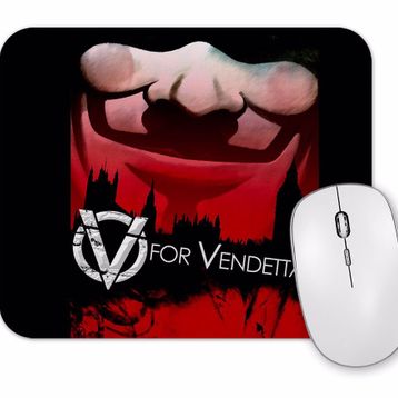 Baskı Dükkanı V For Vendetta Freedom Mask Mouse Pad