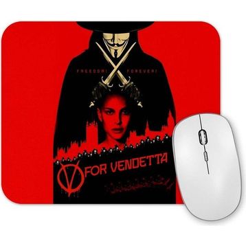 Baskı Dükkanı V For Vendetta Freedom Mouse Pad