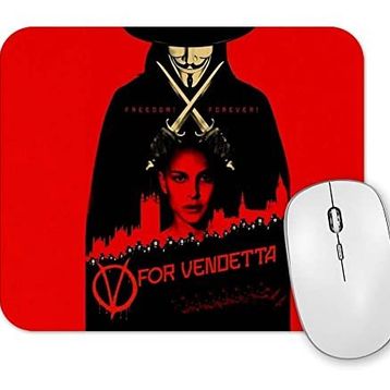 Baskı Dükkanı V For Vendetta Freedom Mouse Pad