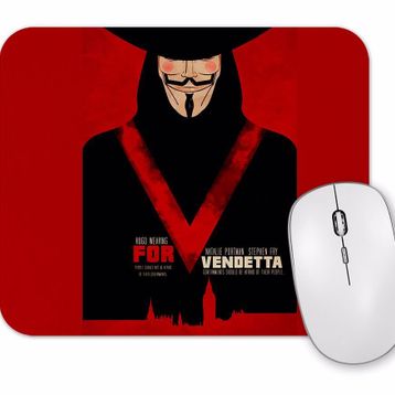 Baskı Dükkanı V For Vendetta Mouse Pad
