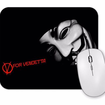 Baskı Dükkanı V For Vendetta Mouse Pad