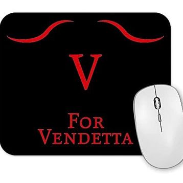 Baskı Dükkanı V For Vendetta Silüet Mouse Pad