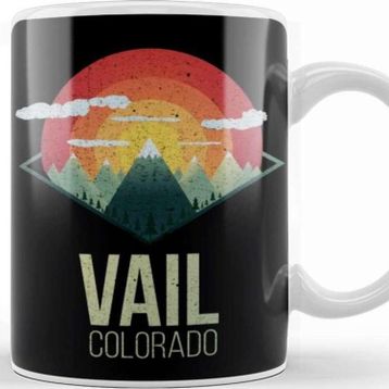 Baskı Dükkanı Vail Colorado Kupa Bardak