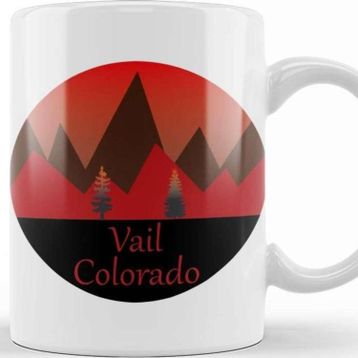 Baskı Dükkanı Vail Colorado Kupa Bardak