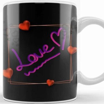 Baskı Dükkanı Valntines Day Love Kupa Bardak