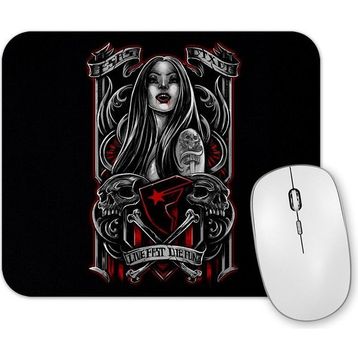 Baskı Dükkanı Vampira Vampir Mouse Pad