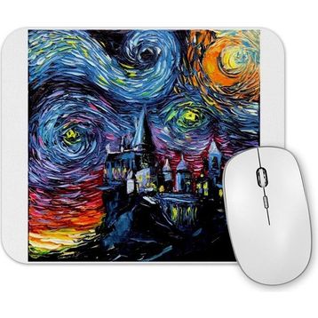 Baskı Dükkanı Van Gogh Never Saw Hogwarts Mouse Pad