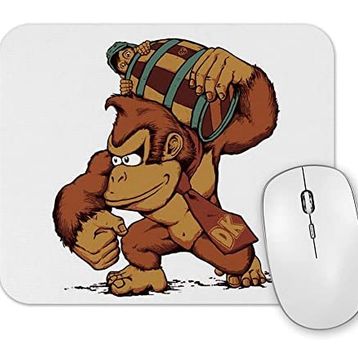 Baskı Dükkanı Varil ve Goril Mouse Pad