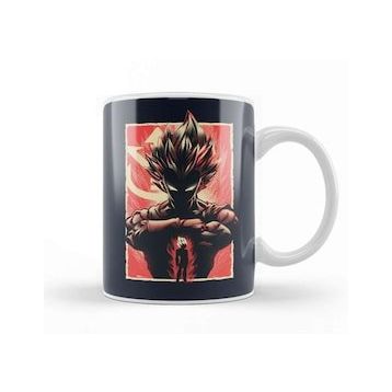 Baskı Dükkanı Vegeta Super Attack Vegetable Kupa Bardak