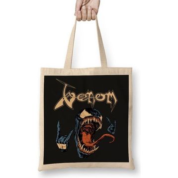 Baskı Dükkanı Venom Metalhead Bez Çanta