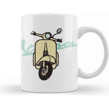 Baskı Dükkanı Vespa 02 Kupa Bardak