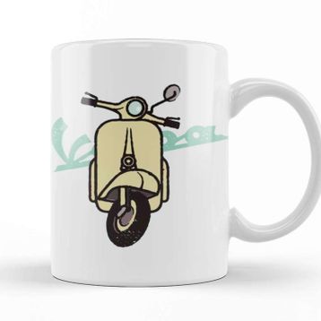 Baskı Dükkanı Vespa 02 Kupa Bardak
