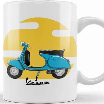 Baskı Dükkanı Vespa 03 Kupa Bardak