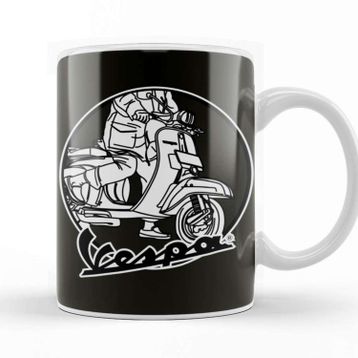 Baskı Dükkanı Vespa Addict Kupa Bardak