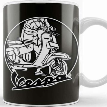 Baskı Dükkanı Vespa Addict Kupa Bardak