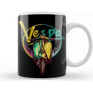 Baskı Dükkanı Vespa Design Kupa Bardak