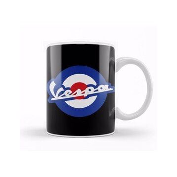 Baskı Dükkanı Vespa Mod Logo Kupa Bardak