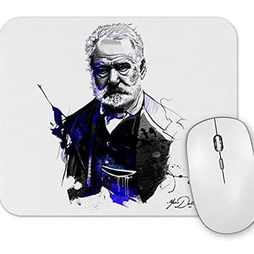 Baskı Dükkanı Victor Hugo Mouse Pad