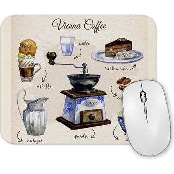 Baskı Dükkanı Vienna Coffee Mouse Pad