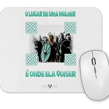 Baskı Dükkanı Vikings Lagertha Mouse Pad