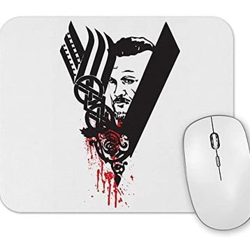Baskı Dükkanı Vikings Netflix Mouse Pad