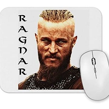 Baskı Dükkanı Vikings Ragnar Mouse Pad