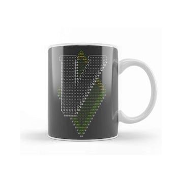 Baskı Dükkanı Vim Ascii Art Tasse Kupa Bardak